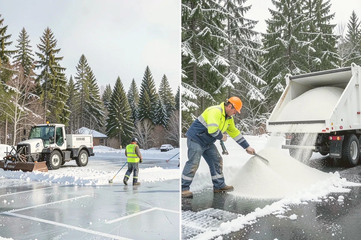 Garage Entrance Snow Removal in Fife, Pierce County, WA - We inspect the apron and garage door clearance