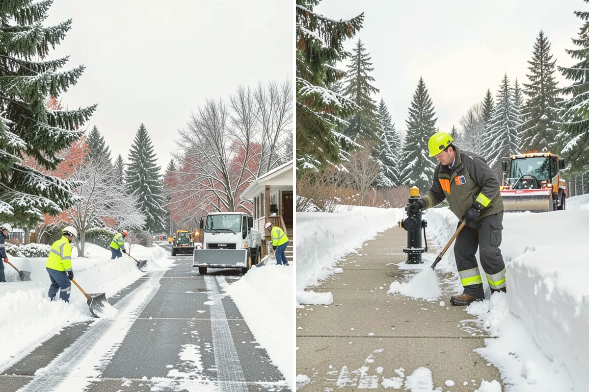 Garage Entrance Snow Removal in Index, Snohomish County, WA - We inspect the apron and garage door clearance