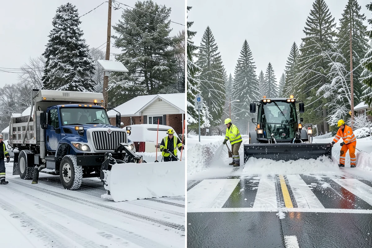 Garage Entrance Snow Removal in Kenmore, King County, WA - We inspect the apron and garage door clearance