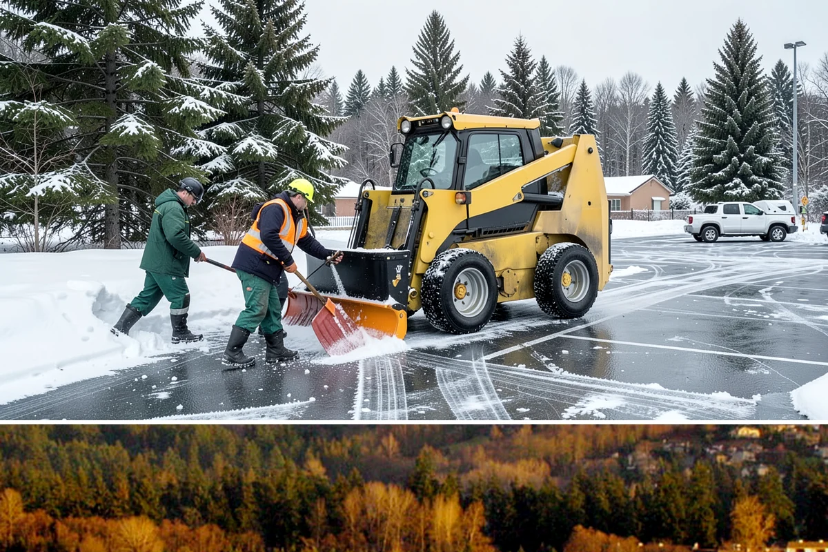 Garage Entrance Snow Removal in Kenmore, King County, WA - Reserve service in early winter so your garage apron is handled from the season's first freeze.
