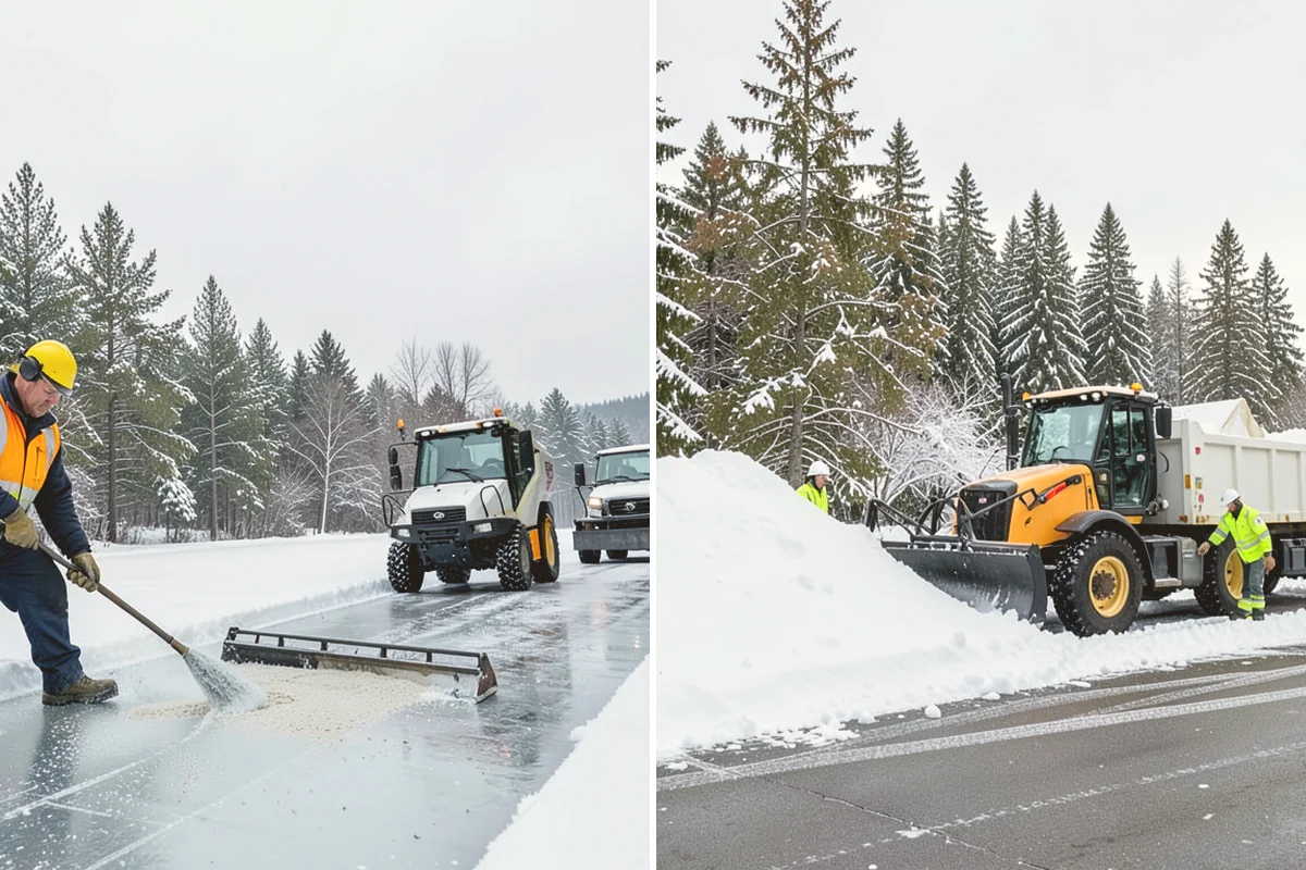 Garage Entrance Snow Removal in Kirkland, King County, WA - We inspect the apron and garage door clearance