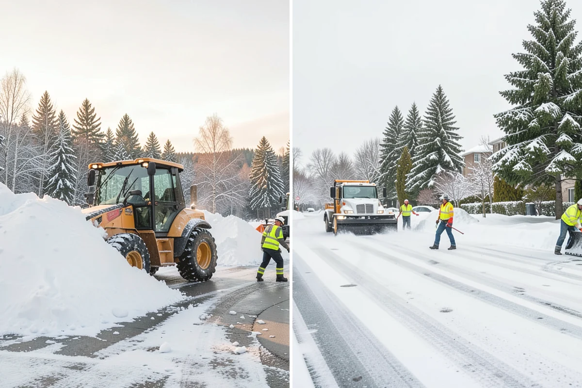 Garage Entrance Snow Removal in Lake Stevens, Snohomish County, WA - We inspect the apron and garage door clearance