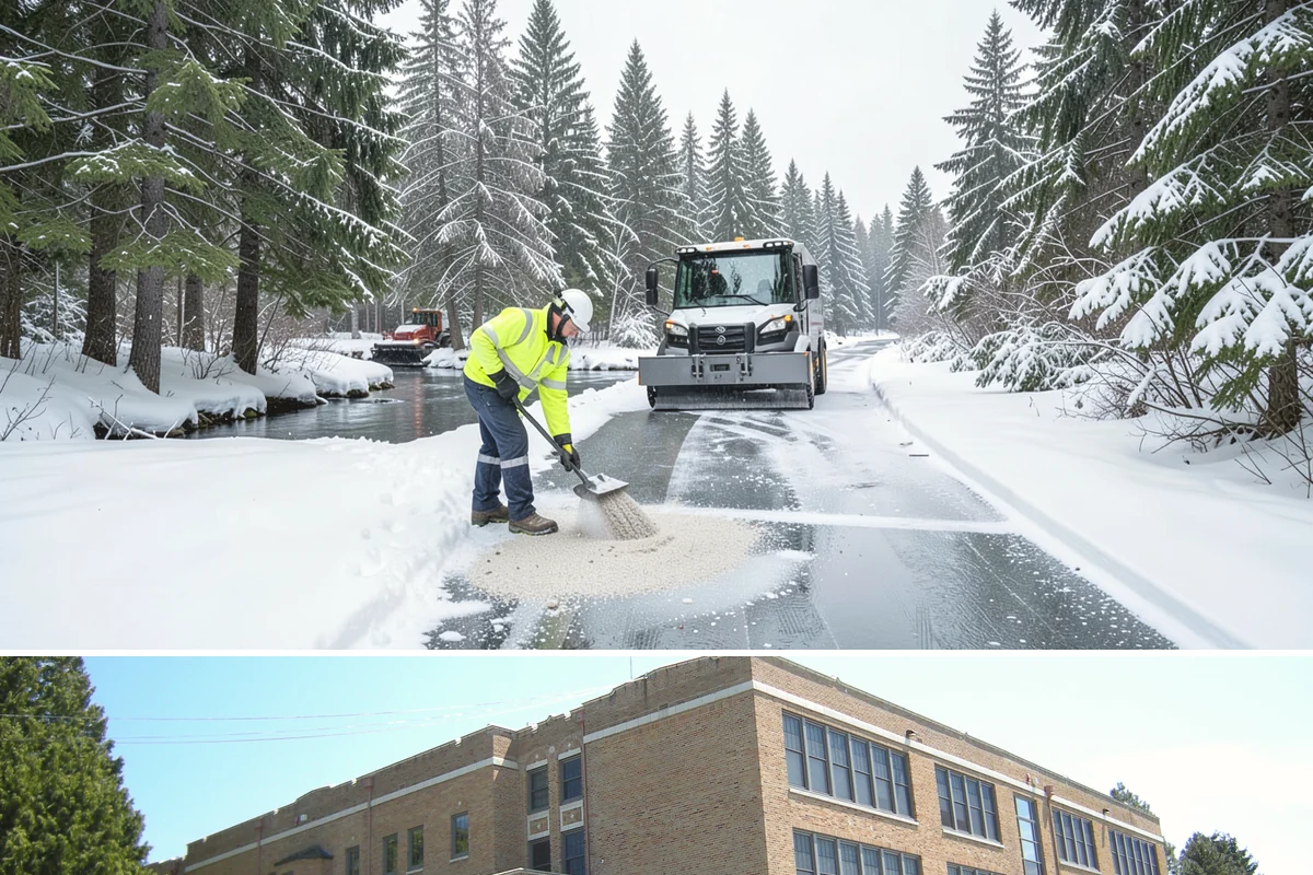 Garage Entrance Snow Removal in Maple Valley, King County, WA - Reserve service in early winter so your garage apron is handled from the season's first freeze.