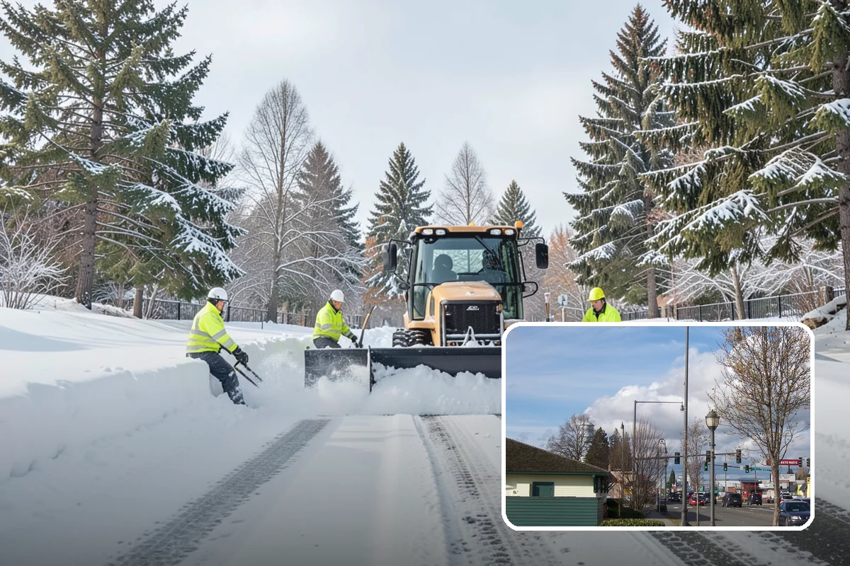 Garage Entrance Snow Removal in Marysville, Snohomish County, WA - Frees the overhead door to open without jamming