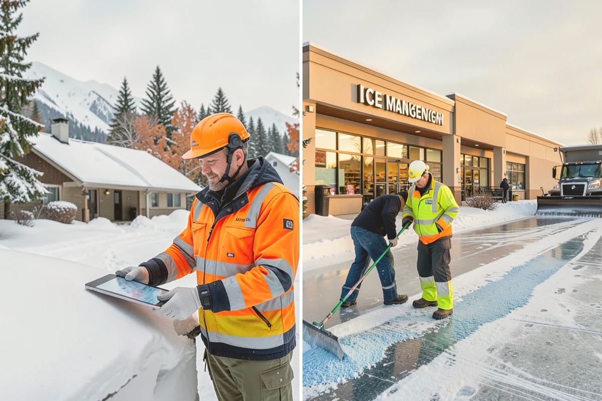 Garage Entrance Snow Removal in Newcastle, King County, WA - We inspect the apron and garage door clearance