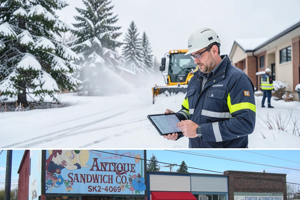 Garage Entrance Snow Removal in Ruston, Pierce County, WA - Reserve service in early winter so your garage apron is handled from the season's first freeze.