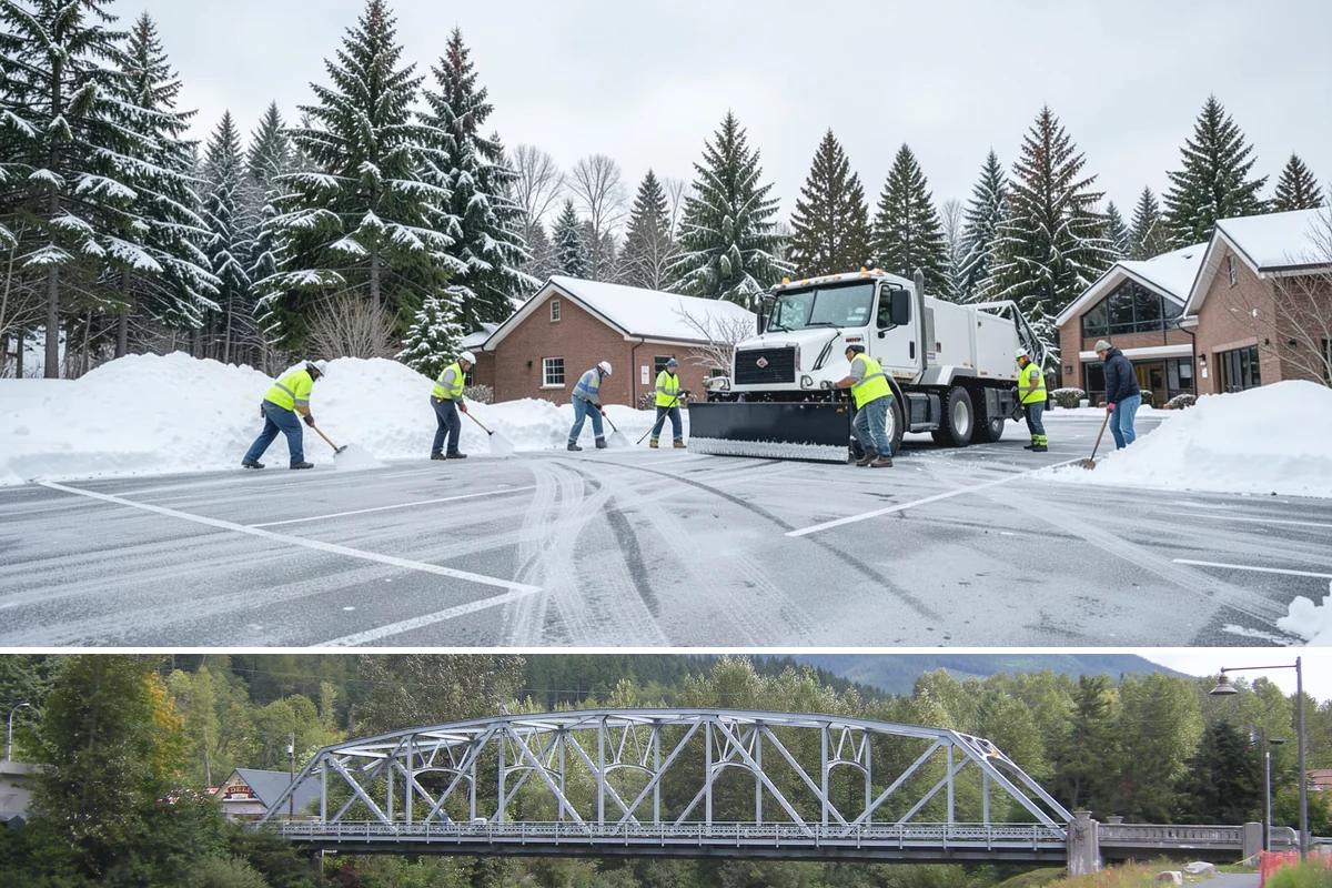 Garage Entrance Snow Removal in Skykomish, King County, WA - Reserve service in early winter so your garage apron is handled from the season's first freeze.
