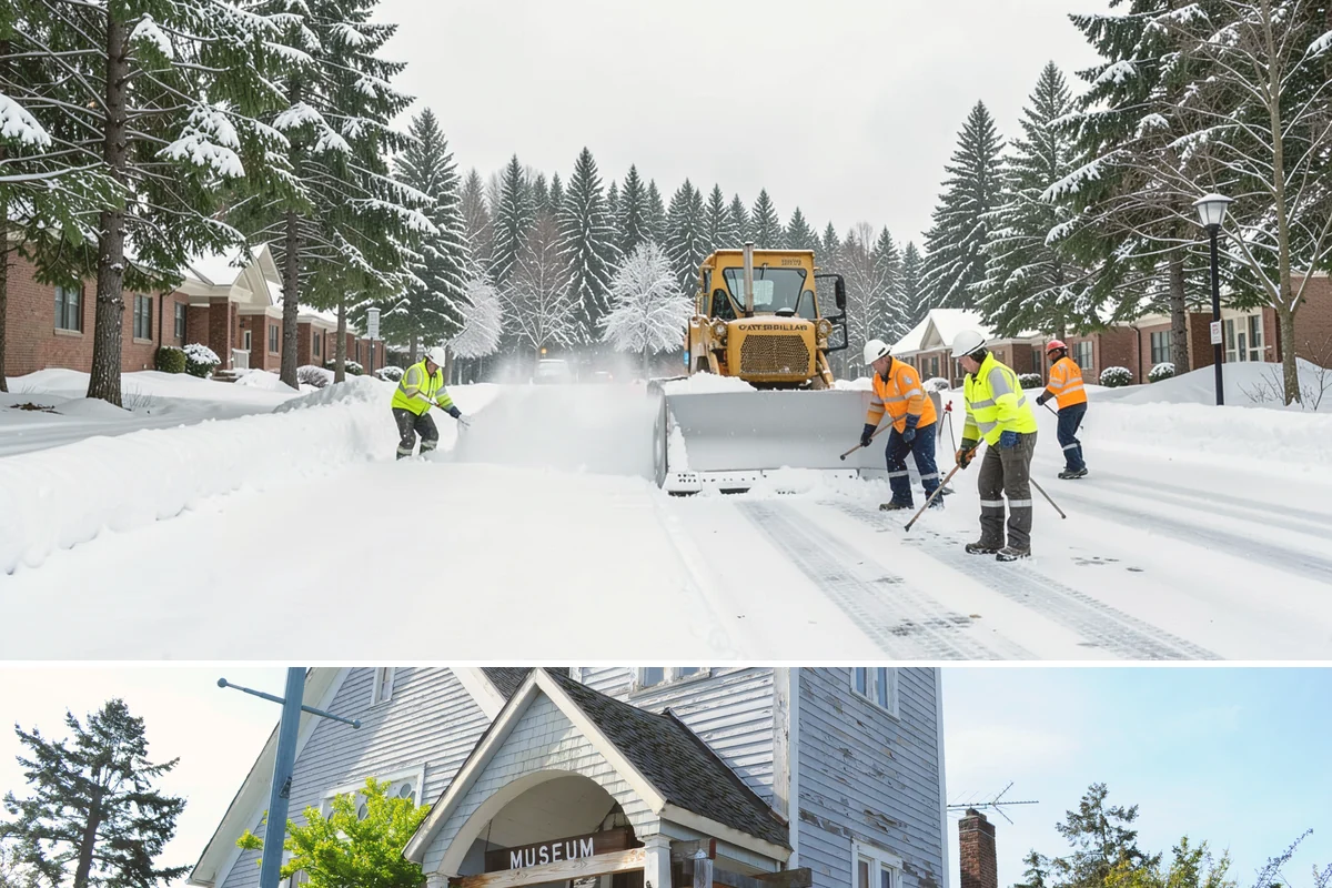 Garage Entrance Snow Removal in Steilacoom, Pierce County, WA - Reserve service in early winter so your garage apron is handled from the season's first freeze.