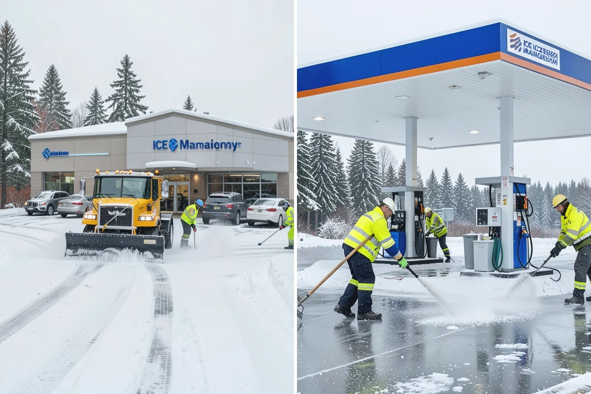 Garage Entrance Snow Removal in Sumner, Pierce County, WA - We inspect the apron and garage door clearance