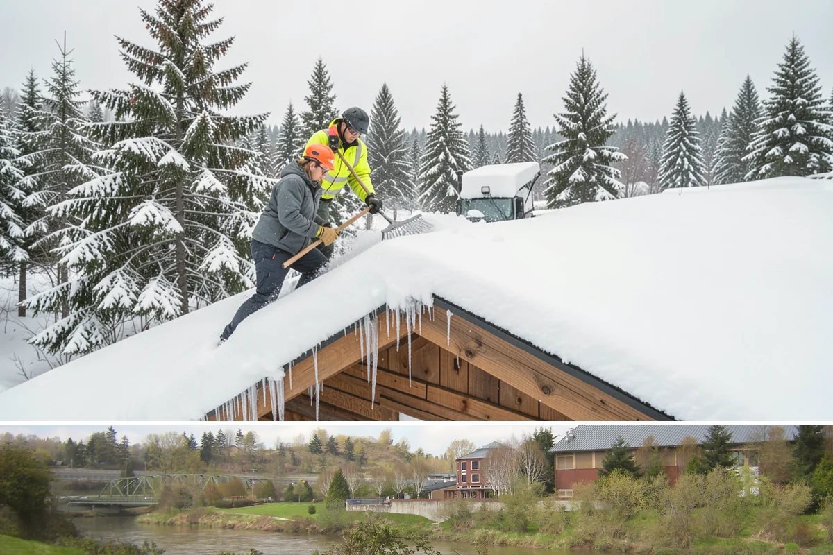 Garage Entrance Snow Removal in Tukwila, King County, WA - Reserve service in early winter so your garage apron is handled from the season's first freeze.