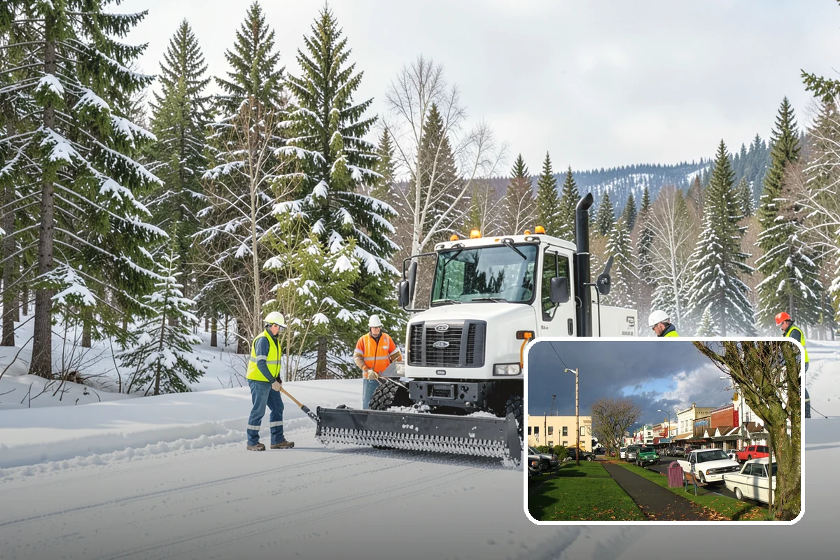Garden Path Snow Removal in Arlington, Snohomish County, WA - Protects flagstone, gravel, and bark surfaces from blade damage