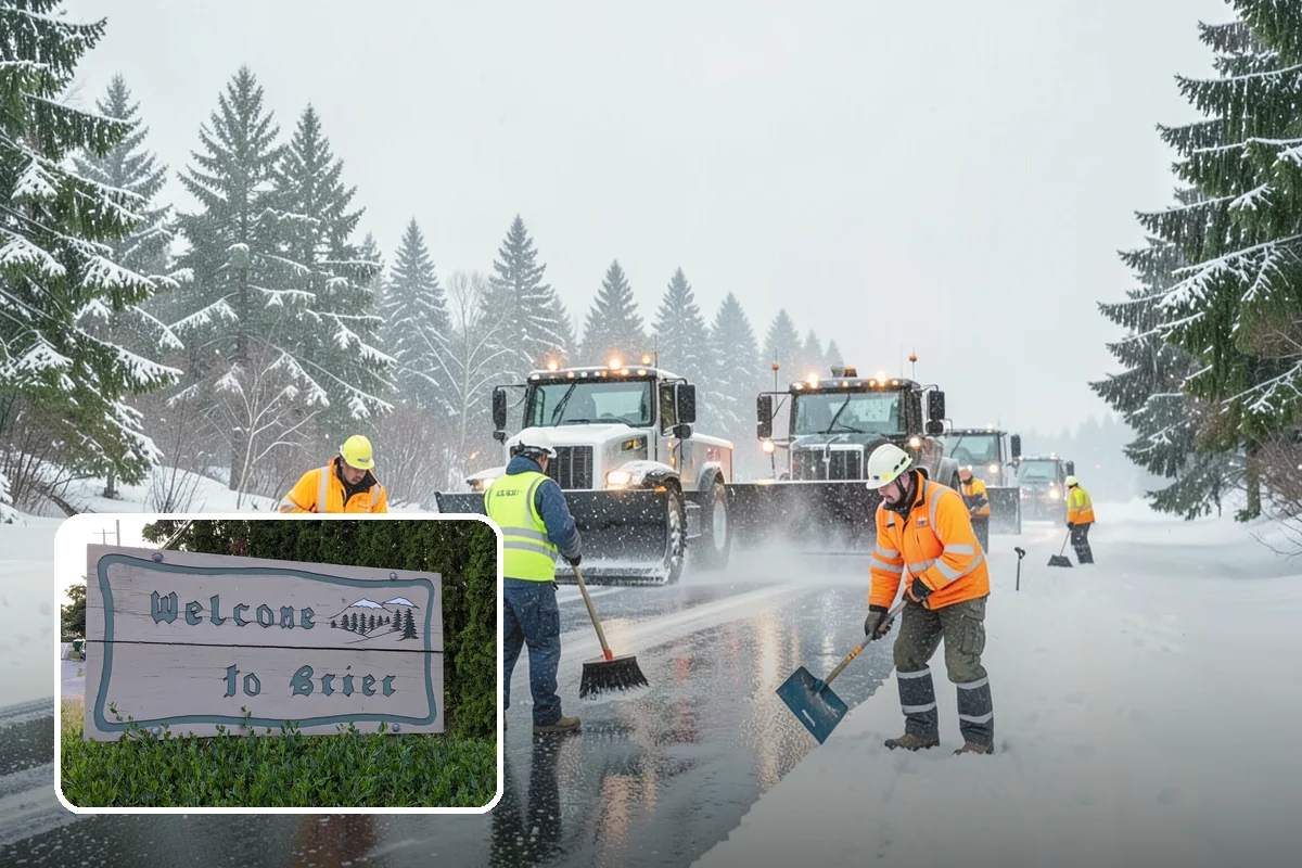 Garden Path Snow Removal in Brier, Snohomish County, WA - Protects flagstone, gravel, and bark surfaces from blade damage