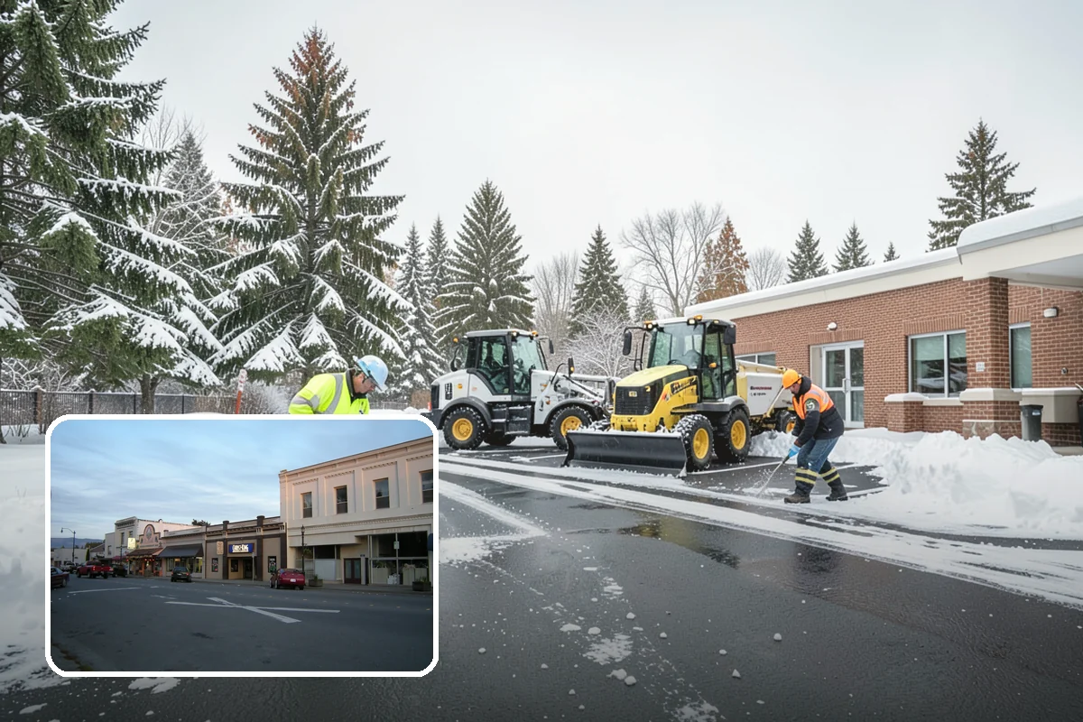 Garden Path Snow Removal in Burlington, Skagit County, WA - Protects flagstone, gravel, and bark surfaces from blade damage