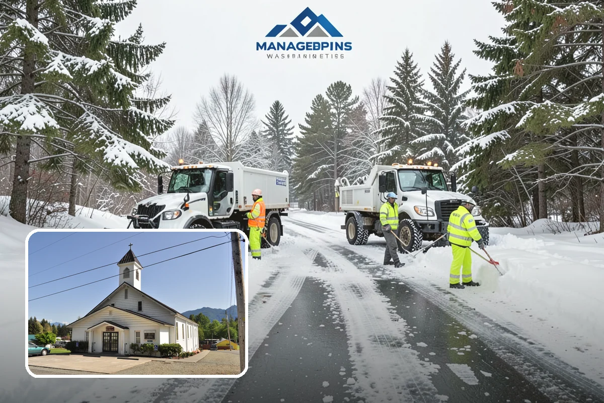 Garden Path Snow Removal in Concrete, Skagit County, WA - Protects flagstone, gravel, and bark surfaces from blade damage
