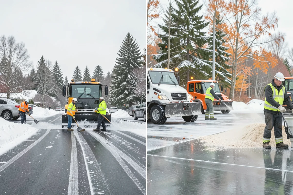 Garden Path Snow Removal in Covington, King County, WA - Identify loose or spaced materials that shift underfoot