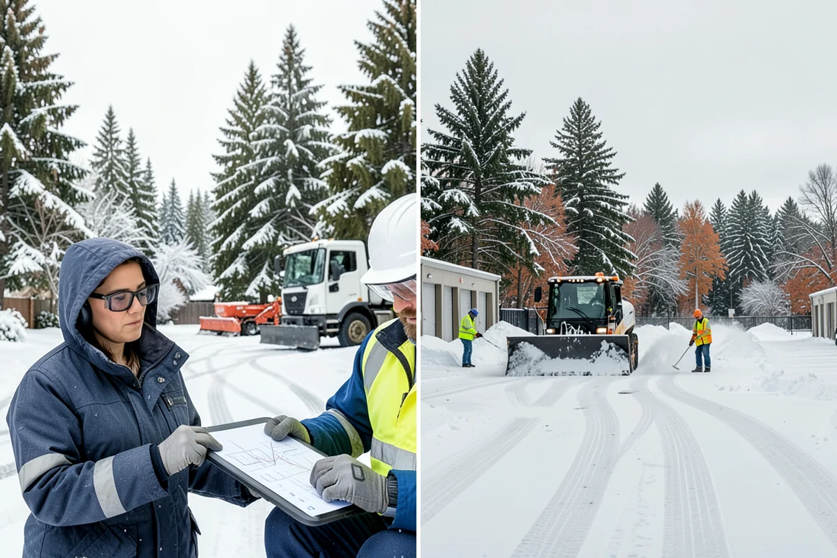 Garden Path Snow Removal in DuPont, Pierce County, WA - Identify loose or spaced materials that shift underfoot