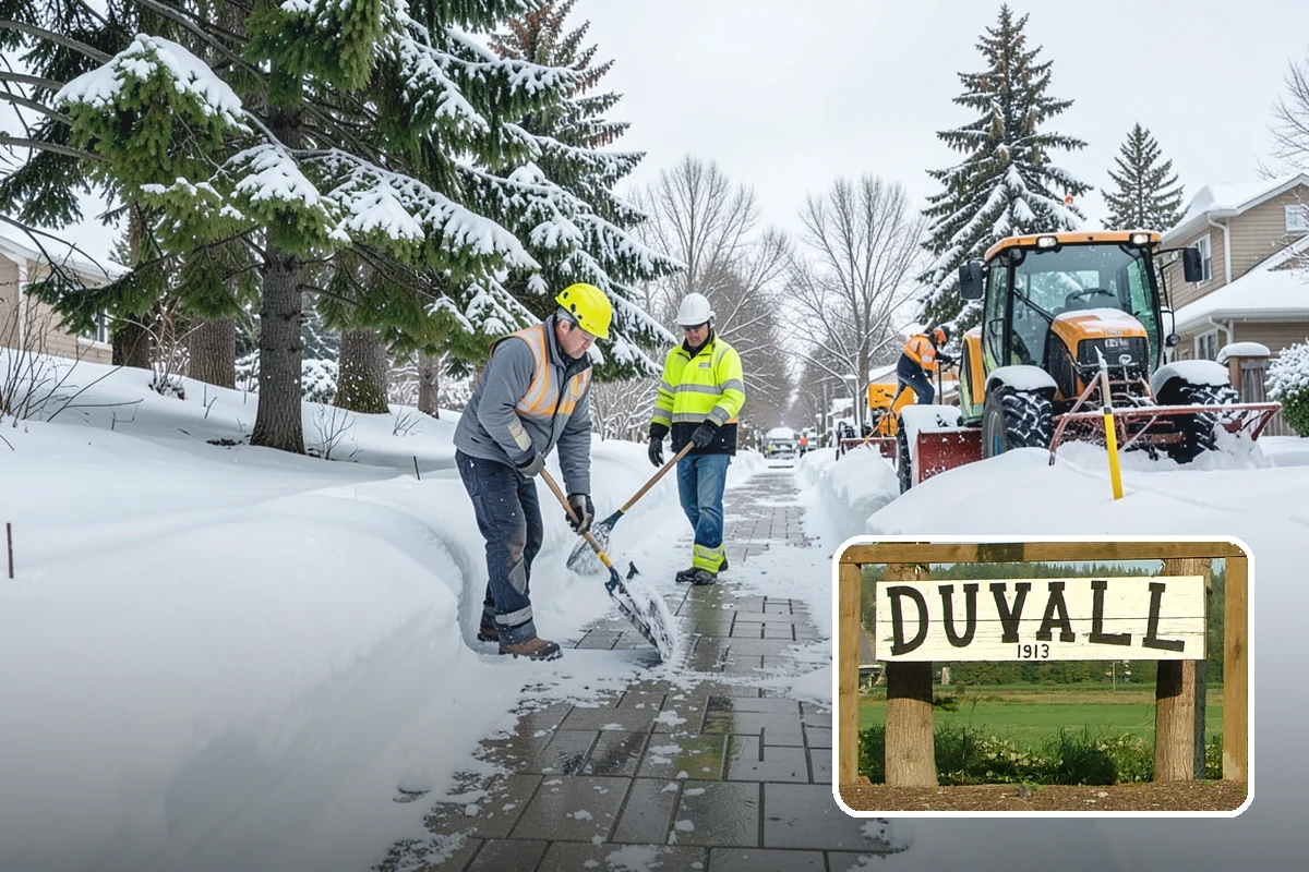 Garden Path Snow Removal in Duvall, King County, WA - Protects flagstone, gravel, and bark surfaces from blade damage