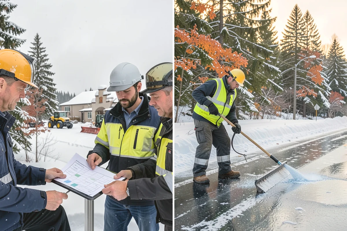 Garden Path Snow Removal in Duvall, King County, WA - Identify loose or spaced materials that shift underfoot