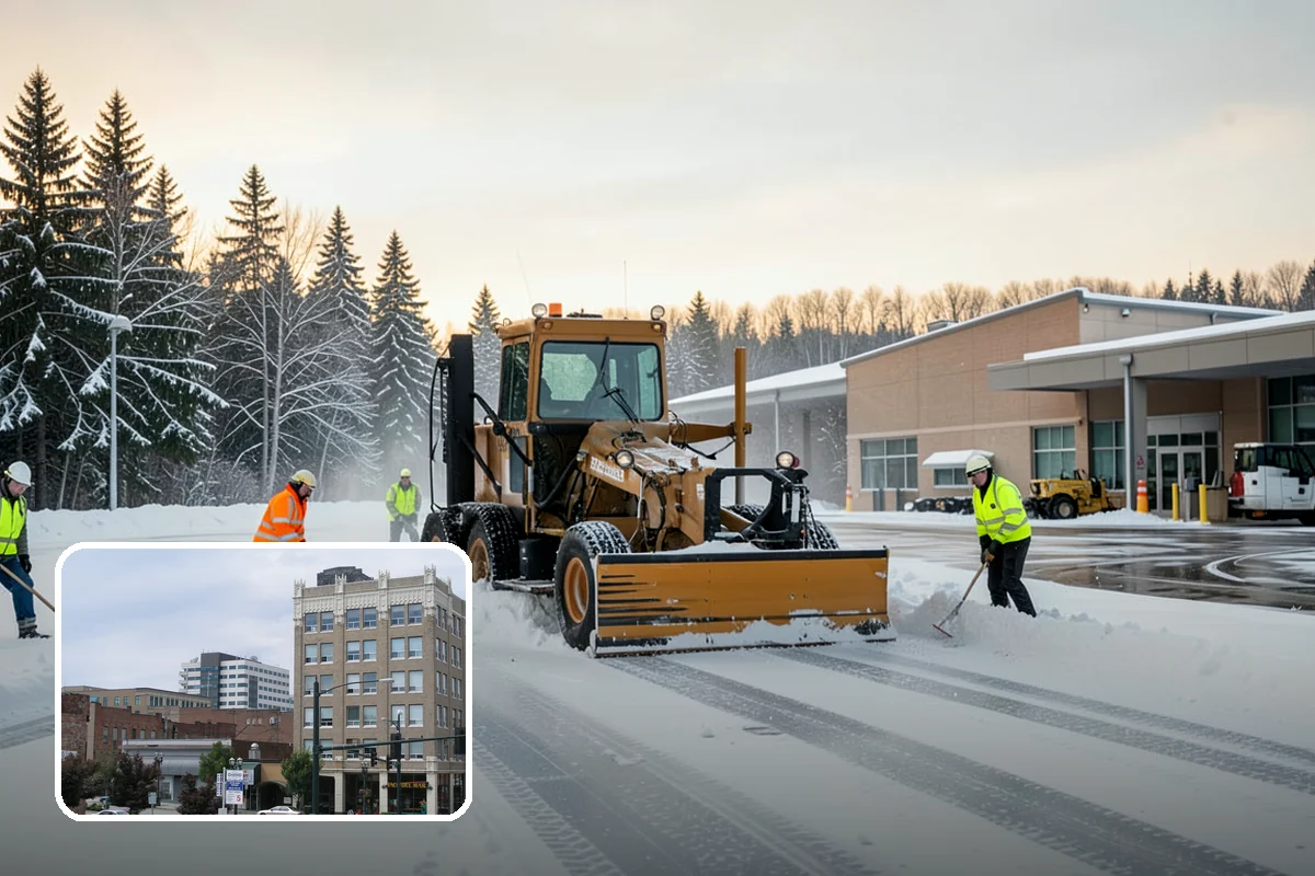 Garden Path Snow Removal in Everett, Snohomish County, WA - Protects flagstone, gravel, and bark surfaces from blade damage