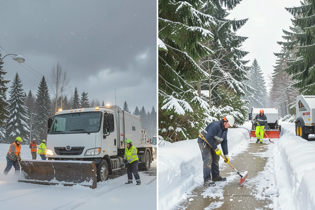 Garden Path Snow Removal in Index, Snohomish County, WA - Identify loose or spaced materials that shift underfoot