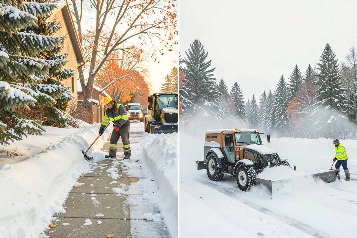 Garden Path Snow Removal in Kirkland, King County, WA - Identify loose or spaced materials that shift underfoot