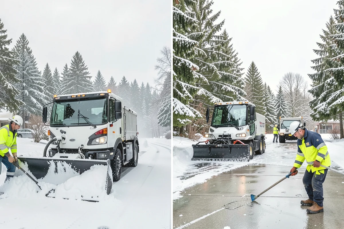 Garden Path Snow Removal in La Conner, Skagit County, WA - Identify loose or spaced materials that shift underfoot
