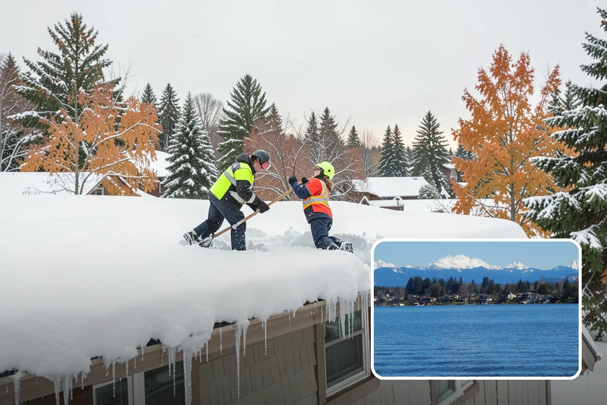 Garden Path Snow Removal in Lake Stevens, Snohomish County, WA - Protects flagstone, gravel, and bark surfaces from blade damage