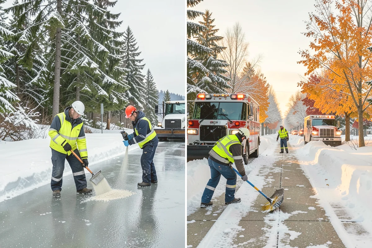Garden Path Snow Removal in Langley, Island County, WA - Identify loose or spaced materials that shift underfoot