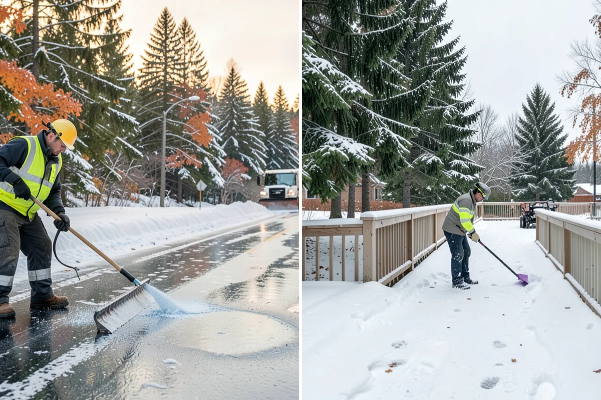 Garden Path Snow Removal in Lyman, Skagit County, WA - Identify loose or spaced materials that shift underfoot