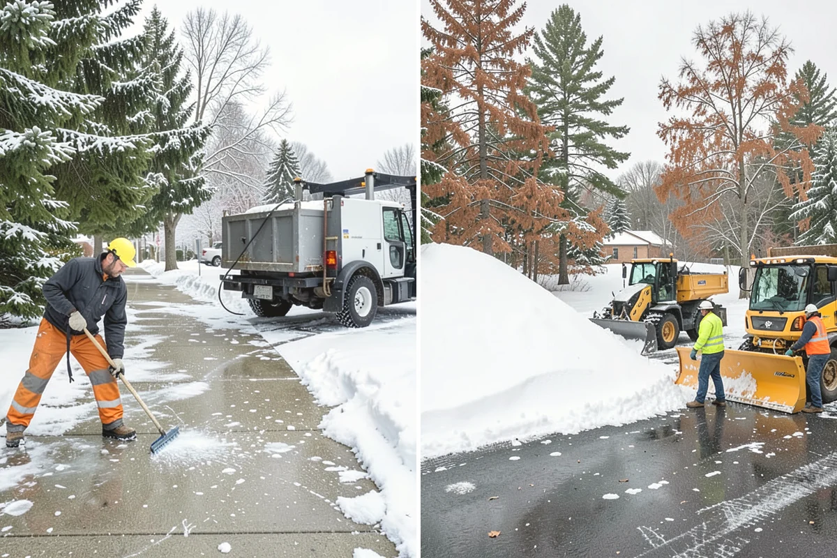 Garden Path Snow Removal in Mercer Island, King County, WA - Identify loose or spaced materials that shift underfoot
