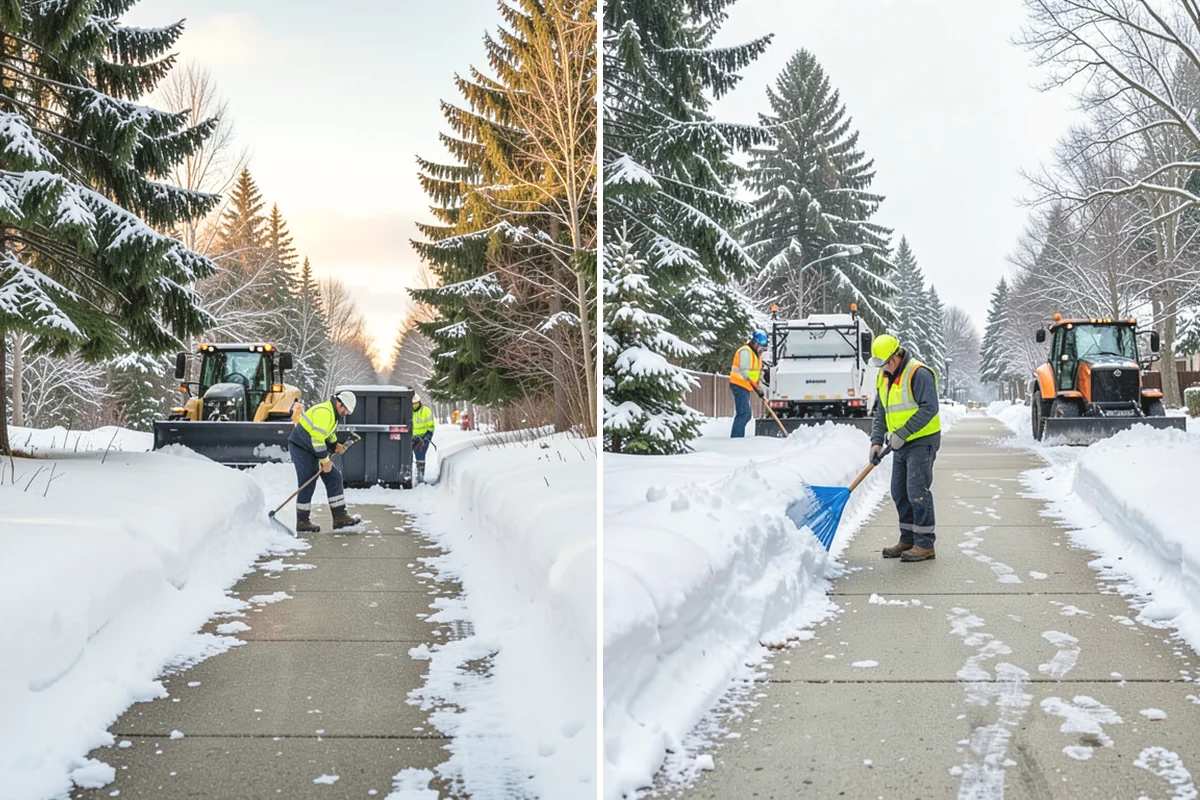 Garden Path Snow Removal in Oak Harbor, Island County, WA - Identify loose or spaced materials that shift underfoot