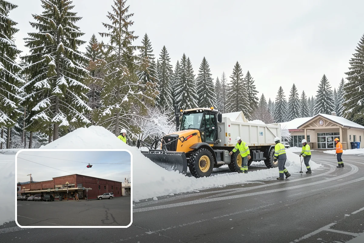 Garden Path Snow Removal in Sedro-Woolley, Skagit County, WA - Protects flagstone, gravel, and bark surfaces from blade damage