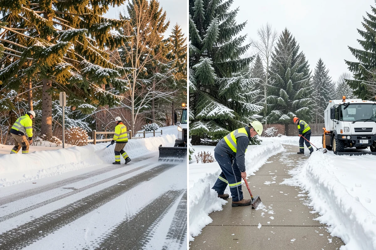 Garden Path Snow Removal in Shoreline, King County, WA - Identify loose or spaced materials that shift underfoot
