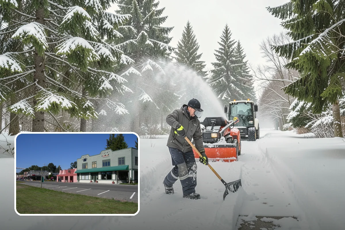 Garden Path Snow Removal in Snoqualmie, King County, WA - Protects flagstone, gravel, and bark surfaces from blade damage