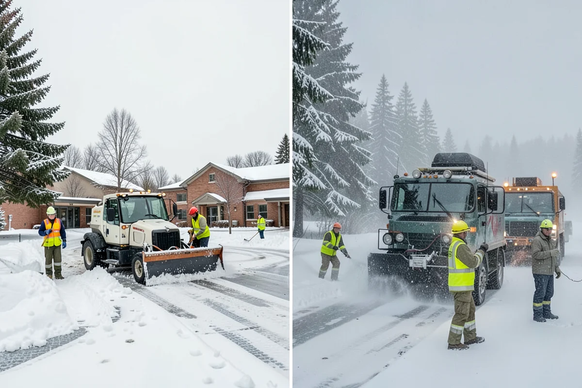 Garden Path Snow Removal in Snoqualmie, King County, WA - Identify loose or spaced materials that shift underfoot