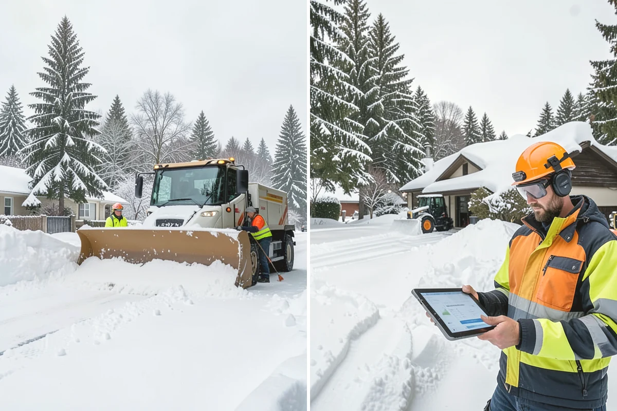 Garden Path Snow Removal in Steilacoom, Pierce County, WA - Identify loose or spaced materials that shift underfoot