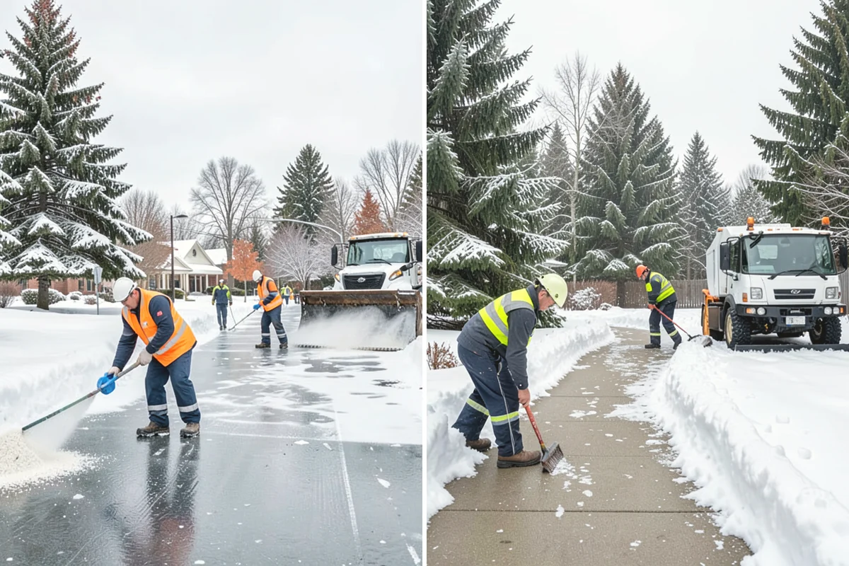 Garden Path Snow Removal in Tacoma, Pierce County, WA - Identify loose or spaced materials that shift underfoot