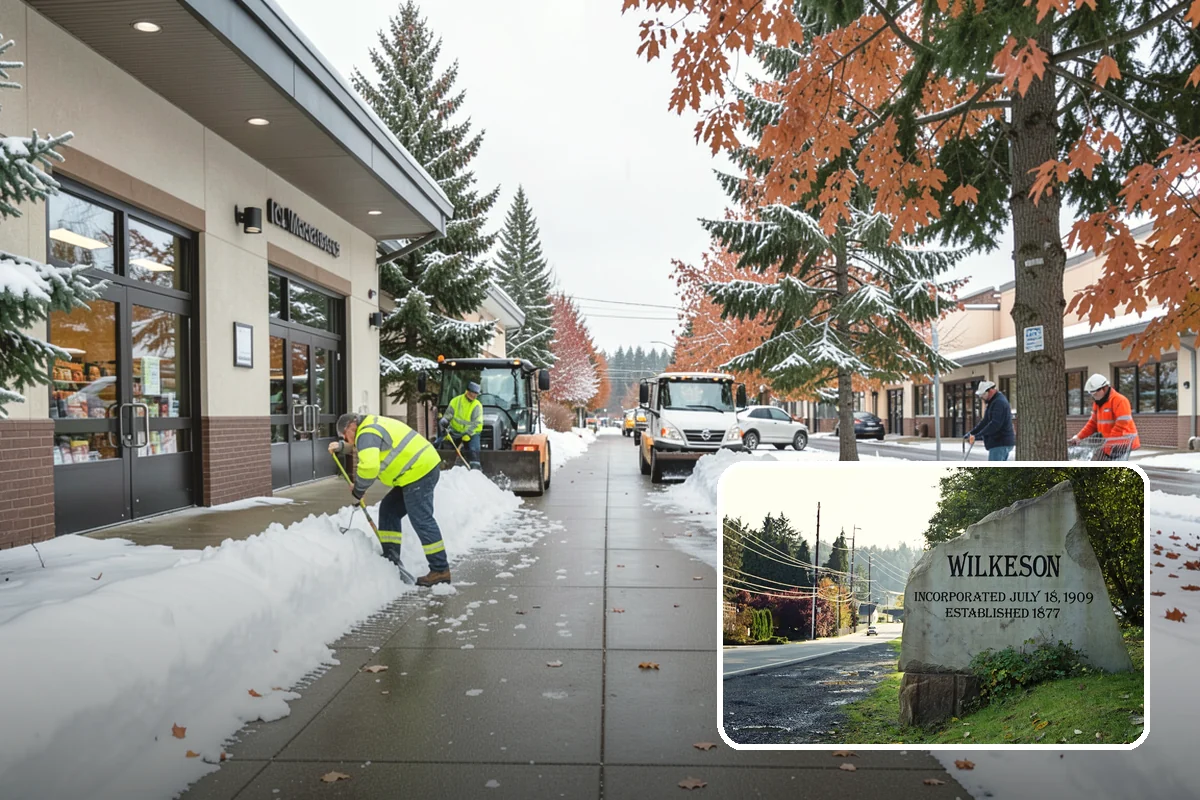 Garden Path Snow Removal in Wilkeson, Pierce County, WA - Protects flagstone, gravel, and bark surfaces from blade damage