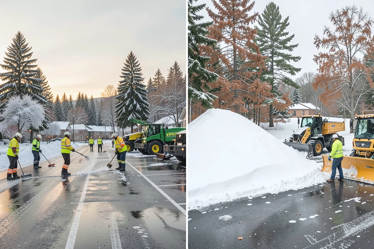 Garden Path Snow Removal in Wilkeson, Pierce County, WA - Identify loose or spaced materials that shift underfoot