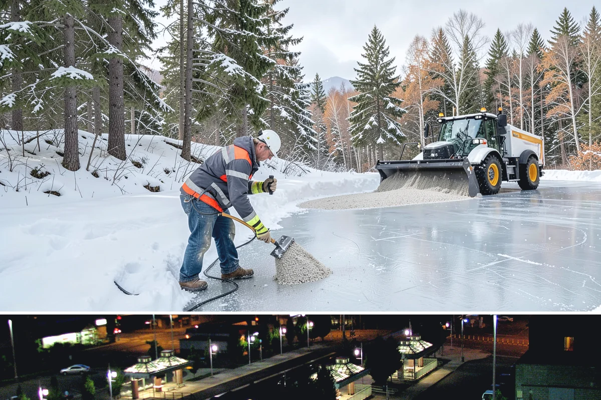 Gas Station Deicing in Auburn, King County, WA - Service is active across the winter season, with frequent readiness during the freezing-rain events that glaze busy fueling areas...