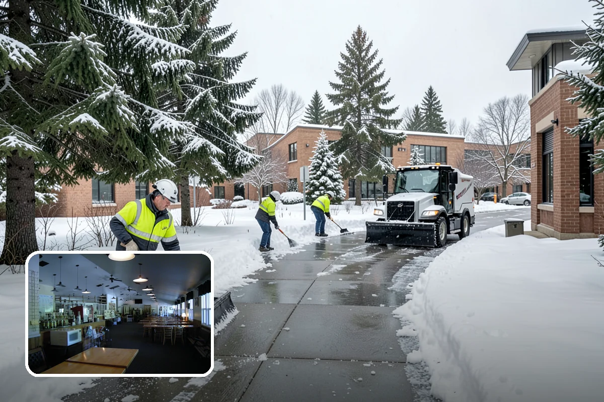 Gas Station Deicing in Black Diamond, King County, WA - Keeps fuel islands and store entrances safe for customers