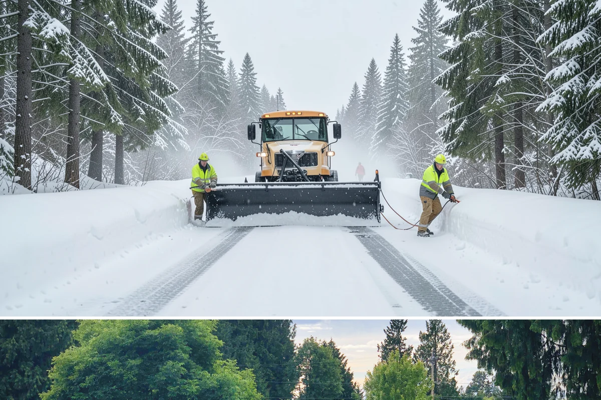 Gas Station Deicing in Bonney Lake, Pierce County, WA - Service is active across the winter season, with frequent readiness during the freezing-rain events that glaze busy fueling areas...