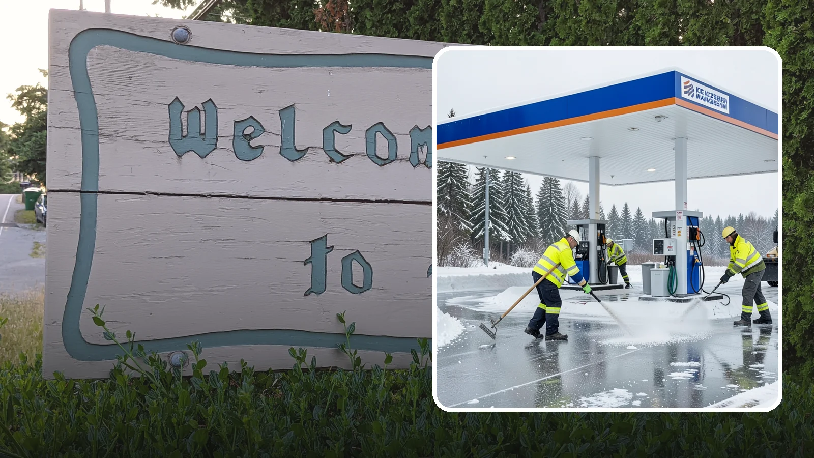 Gas Station Deicing in Brier, Snohomish County, WA - Deicing for gas stations and convenience stores, keeping fuel islands, pump approaches, and store entrances safe during a hard...