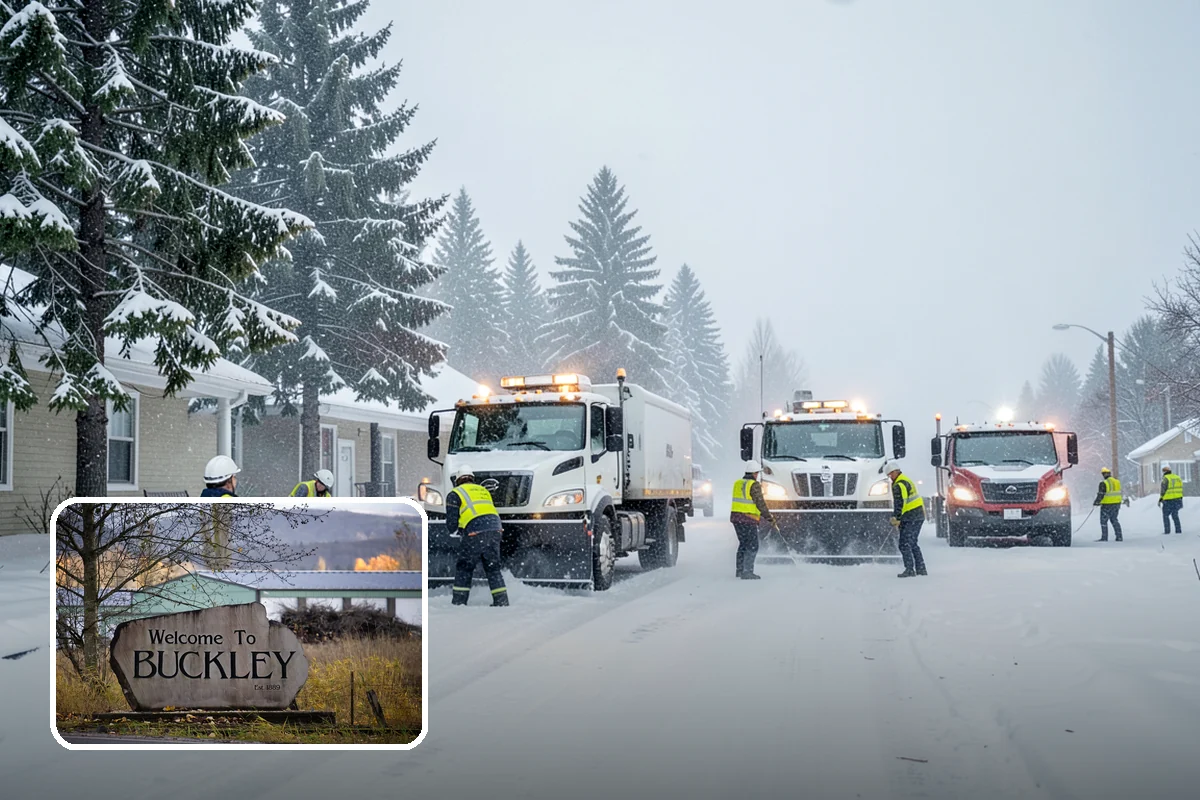 Gas Station Deicing in Buckley, Pierce County, WA - Keeps fuel islands and store entrances safe for customers