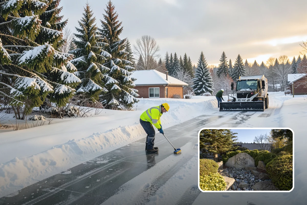 Gas Station Deicing in Clyde Hill, King County, WA - Keeps fuel islands and store entrances safe for customers