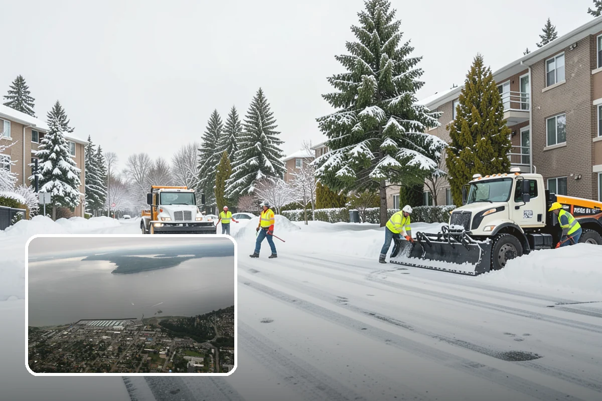 Gas Station Deicing in Des Moines, King County, WA - Keeps fuel islands and store entrances safe for customers