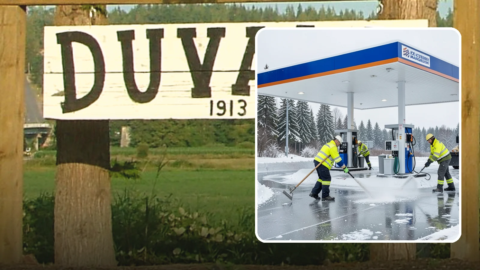 Gas Station Deicing in Duvall, King County, WA - Deicing for gas stations and convenience stores, keeping fuel islands, pump approaches, and store entrances safe during a hard...
