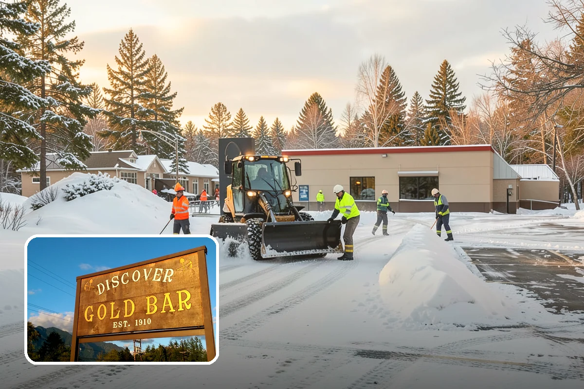 Gas Station Deicing in Gold Bar, Snohomish County, WA - Keeps fuel islands and store entrances safe for customers