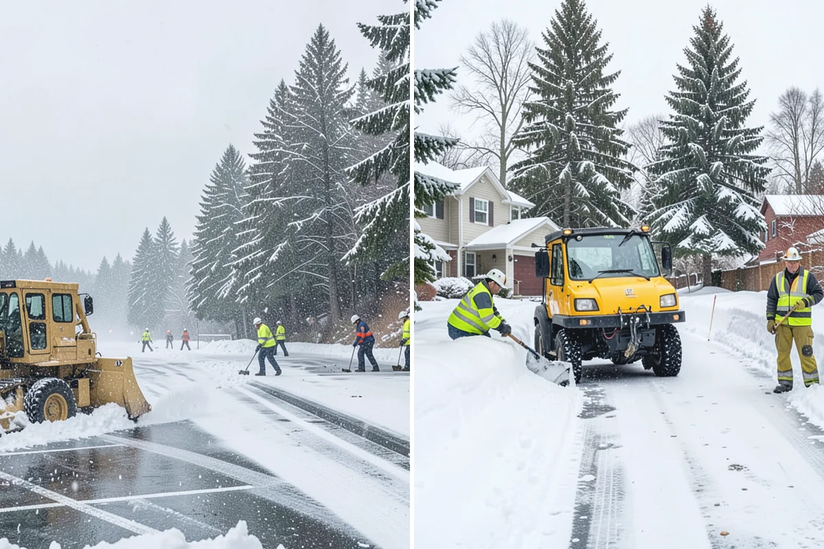 Gas Station Deicing in Hamilton, Skagit County, WA - Map fuel islands, pump lanes, and the store entrance