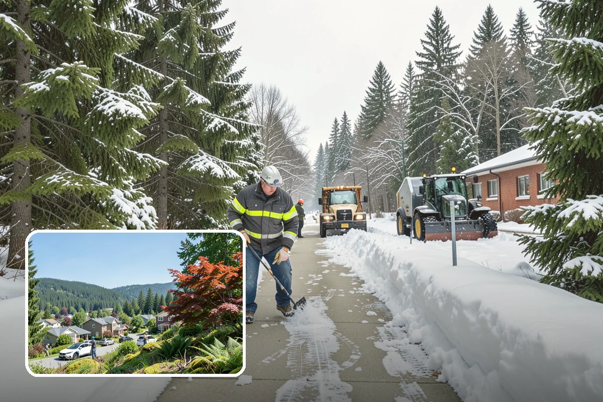 Gas Station Deicing in Index, Snohomish County, WA - Keeps fuel islands and store entrances safe for customers